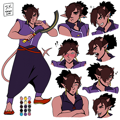 Rozir Character Expressions