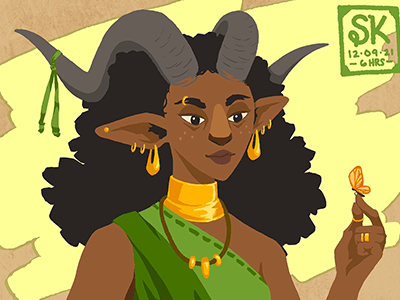 Titania Character Art