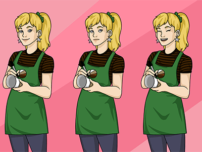 BigBucks Employee Character Sprites