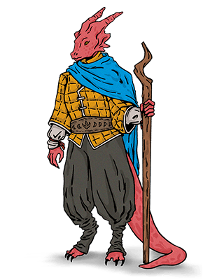 Dragonborn Character Art