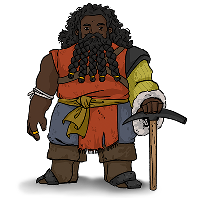 Dwarf Character Art