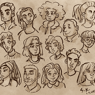 Character Design Sketches
