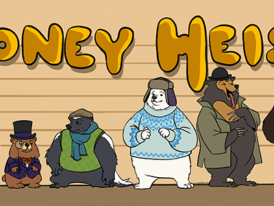 Honey Heist Character Design
