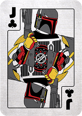 Jack of Clubs - Boba Fett