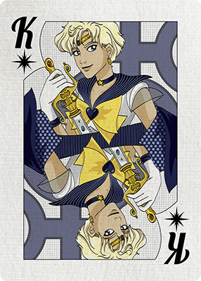 King of Clubs - Sailor Uranus