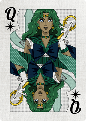 Queen of Clubs - Sailor Neptune