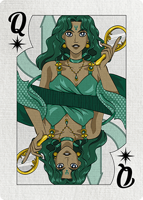 Queen of Clubs - Princess Neptune