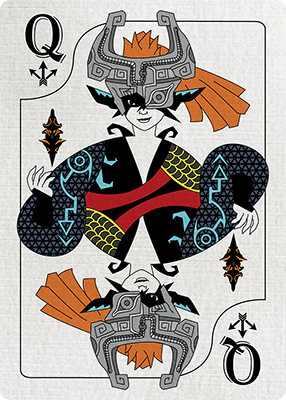 Alternate Queen of Clubs - Midna