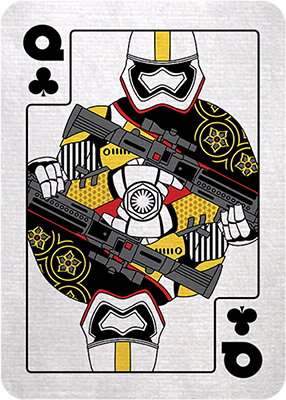 Queen of Clubs - Captain Phasma