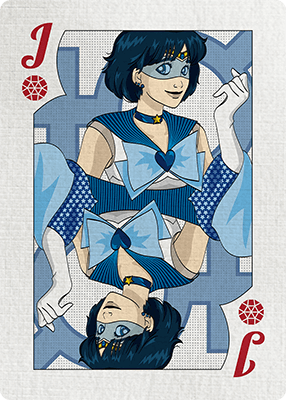 Jack of Diamonds - Sailor Mercury