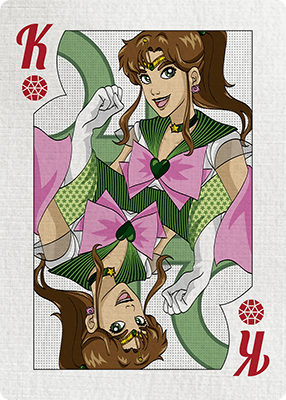 King of Diamonds - Sailor Jupiter