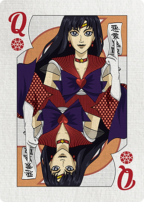 Queen of Diamonds - Sailor Mars