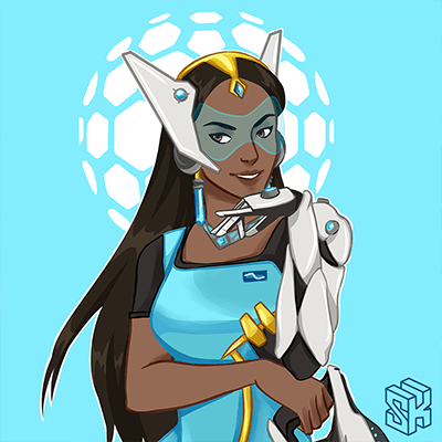 Overwatch Symmetra Fanart