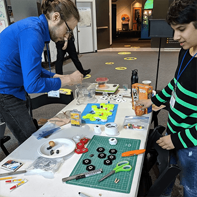At the Hackathon