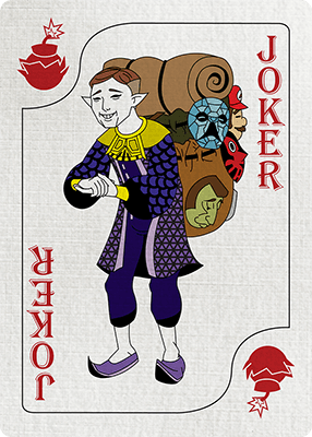 Alternate Red Joker - Happy Mask Salesman