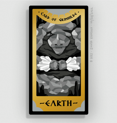 Earth Mage Card (Animated)