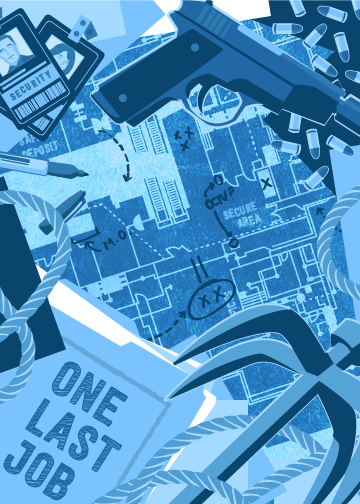 One Last Job Crew Card Design