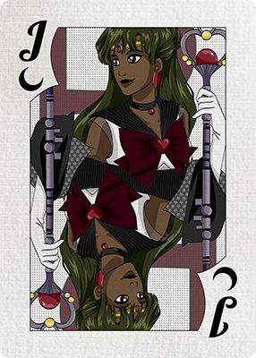 Jack of Spades - Sailor Pluto