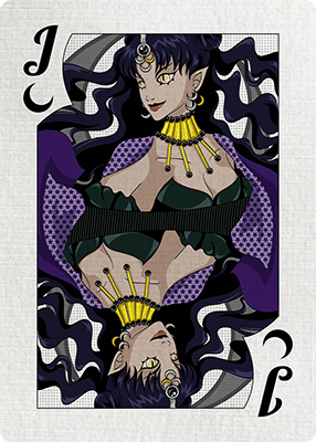 Jack of Spades - Queen Nehelenia